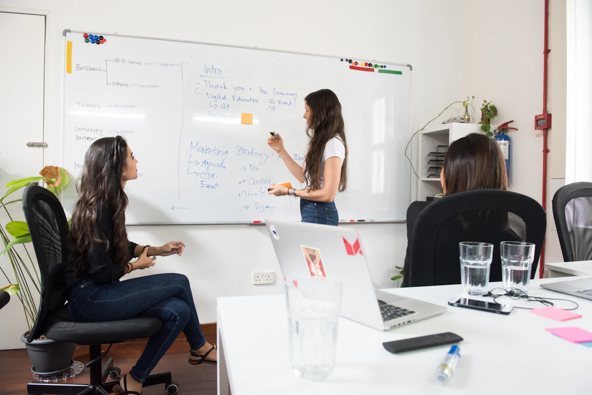 Strategy session at GDM Advertising
